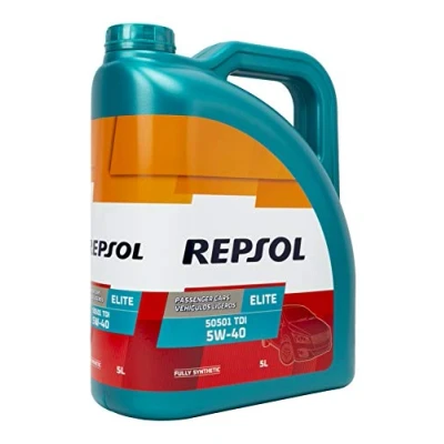 Abbildung von REPSOL MOTORÖL ELITE TDI 50501 5W40 5L, Transparent / Golden, Einheitsgröße, RP135X55