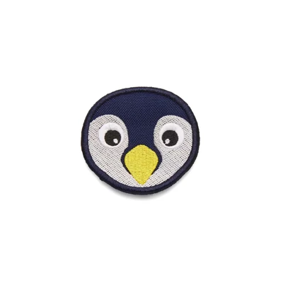 Abbildung von Affenzahn Klett Badge Pinguin Blau