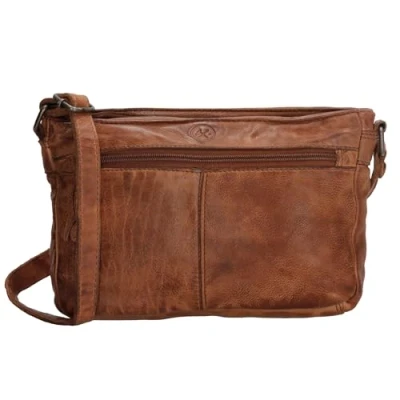 Abbildung von Hide &amp; Stitches Paint Rock Shoulderbag Compact cognac Tasche Damen