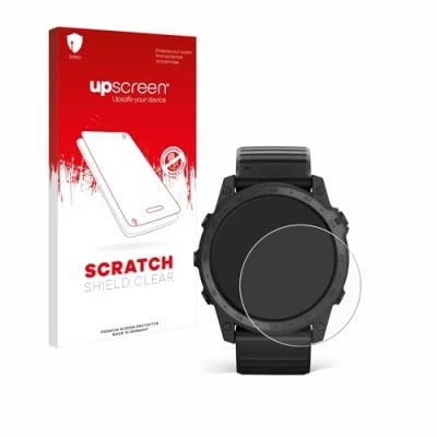 Abbildung von upscreen Schutzfolie für Garmin Tactix 7 Pro Kristall klar, Kratzschutz, Anti Fingerprint
