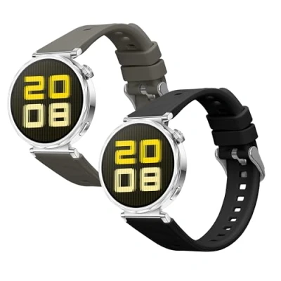 Abbildung von kwmobile 2X Sportarmband kompatibel mit Huawei Watch GT5 41mm / Pro 42mm Armband Fitnesstracker Band Set aus TPU Silikon