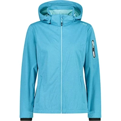 Abbildung von CMP, Lightweight, windproof and waterproof softshell melange jacket WP 8,000, HAWAIAN MEL., D38