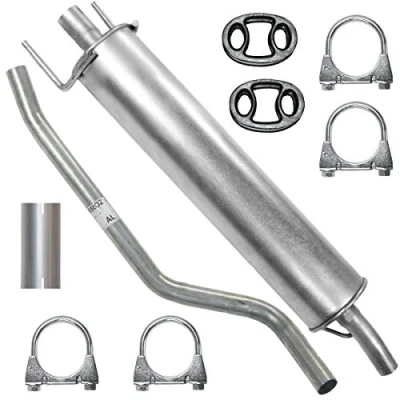 Abbildung von Mitteltopf Auspuff Mittelschalldämpfer für Opel Corsa C 3 III 1.0i 12V