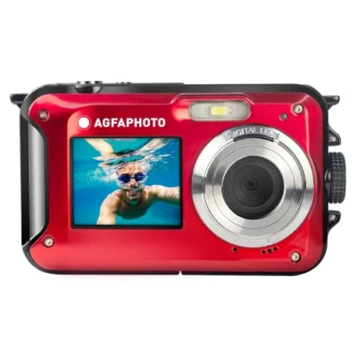 Abbildung von Agfa Photo WP8000 Unterwasserkamera Rot