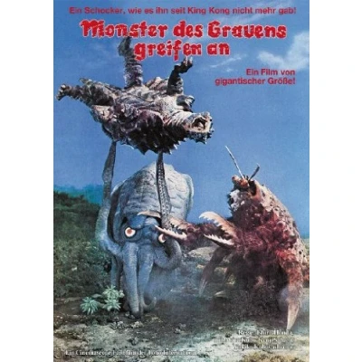 Abbildung von Monster des Grauens greifen an