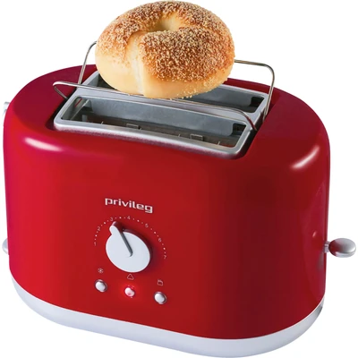 Abbildung von Privileg Toaster &quot;PT2870RPH&quot;, 2 kurze Schlitze, 870 W