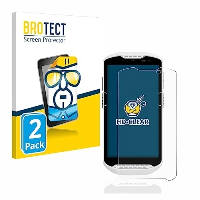 Abbildung von BROTECT (2 Stück Schutzfolie für Zebra TC57 Displayschutz Folie Ultra Klar