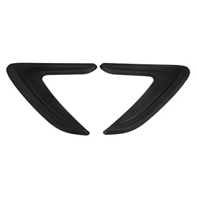 Abbildung von Qiilu Car Side Air Vent Couvrir Trim Autocollant (noir
