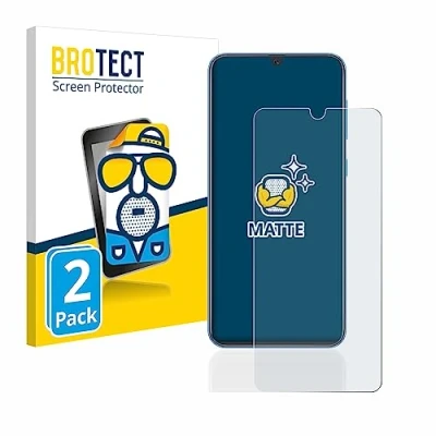 Abbildung von BROTECT Entspiegelungs Schutzfolie für Samsung Galaxy A40 (2 Stück) Matte Displayschutz Folie, Anti Reflex, Fingerprint