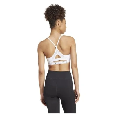 Abbildung von adidas AeroReact Training Bra, Damen Bralette, Weiß,