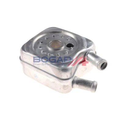 Abbildung von BOGAP A4222111 Ölkühler VOLKSWAGEN: Crafter 30 50 Pritsche/Fahrgestell, TRANSPORTER 5 Bus, 4 AUDI: A4 B5 Avant, A6 C5 Avant