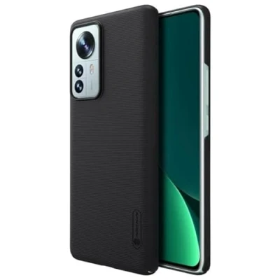 Abbildung von Xiaomi 12X Hülle Kunststoff Nillkin Hard Case/Backcover Handyhülle Schwarz