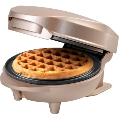 Abbildung von bestron Waffeleisen &quot;AMW500SAT&quot;, 550 W, mit Backampel &amp; automatischer Temperaturkontrolle