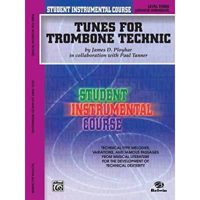 Abbildung von Student Instrumental Course Tunes for Trombone Technic: Level III