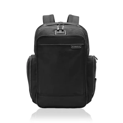 Abbildung von Briggs &amp; Riley Travelware Baseline Traveller Rucksack, Schwarz, Klassisch