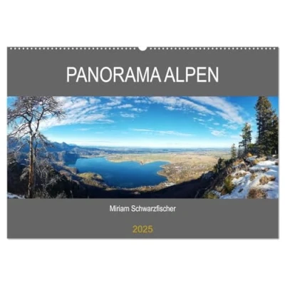 Abbildung von Panorama Alpen (Wandkalender 2025 DIN A2 quer), CALVENDO Monatskalender
