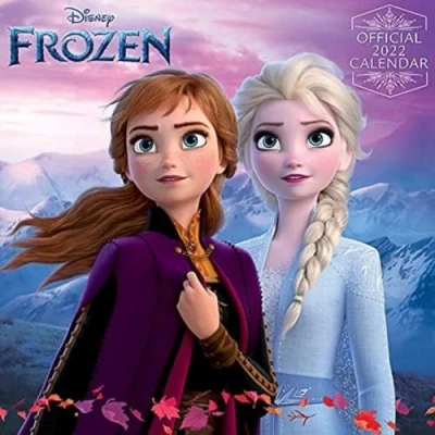 Abbildung von Disney Frozen Kalender 2022 Monatsplaner 30 cm x offizieller Merchandise Artikel