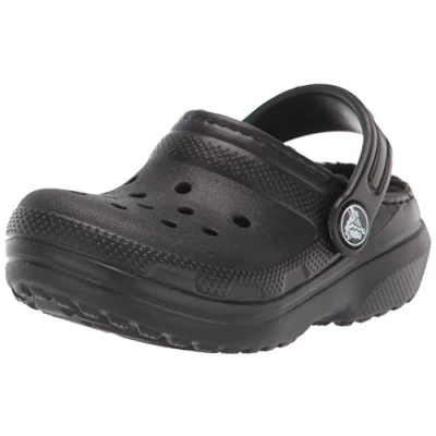 Abbildung von Crocs Classic Lined Clogs für Kinder, Größe: 38/39, black Kunststoff