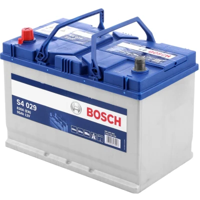 Abbildung von BOSCH S4 0 092 S40 290 Batterie 12V 95Ah 830A B01 KIA: SORENTO 2, SSANGYONG: Korando III SUV, HYUNDAI: H 1 Travel