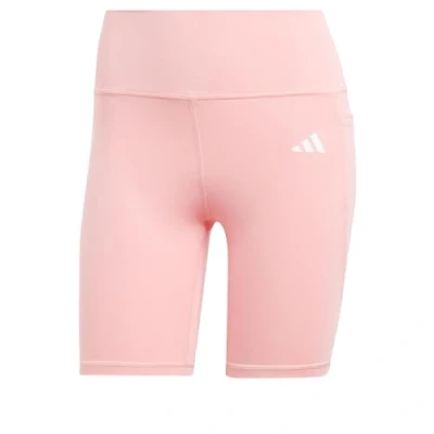 Abbildung von adidas Performance Optime Essentials Stash Pocket Short Tights, Damen, Größe: XS, Semi pink spark
