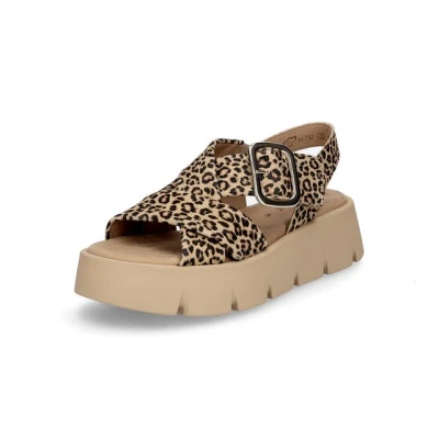 Abbildung von Gabor Plateausandalette, Damen, Größe: 38, Beige Schuhe