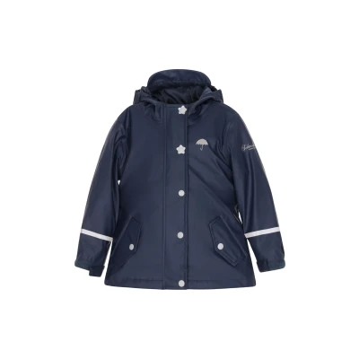 Abbildung von SCHMUDDELWEDDA Regenjacke aus recyceltem Material 122 / Marine 100% Polyester (recycelt)