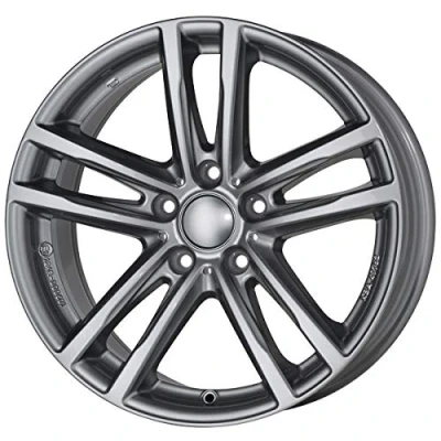Abbildung von RIAL 5 loch 17Zoll 112mm Alufelge X10 gun metal grey 75727W67 9 Felge