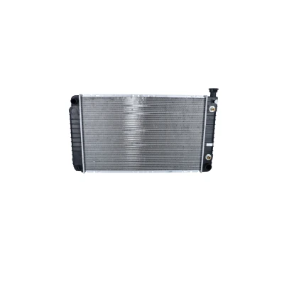 Abbildung von NRF 56012 Kühler, Motorkühlung Aluminium 718 444 23 mit Anbauteilen Kühlrippen gelötet CHEVROLET: Blazer S10 II