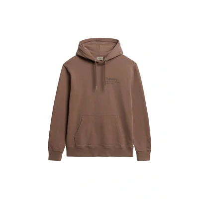 Abbildung von Superdry CORE LOGO CITY Kapuzenpullover, Herren, Größe: XL, Nutmeg spice