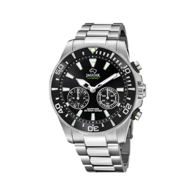 Abbildung von Jaguar Hybrid Chronograph, Herren, Größe: One Size, Silber farbend