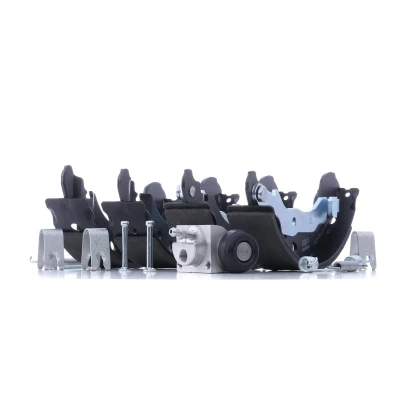 Abbildung von TRW Brake Kit BK1956 Bremsensatz, Trommelbremse mit Radbremszylinder NISSAN: Micra 3, Note I, C+C RENAULT: CLIO Modus / Grand