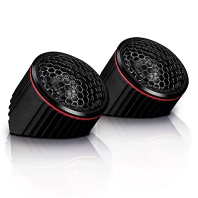 Abbildung von EMPHASER ECP M25T: 25 mm Hochtöner (Paar) für Autos, Tweeter mit Gewebekalotte und Neodymmagnet, Watt RMS