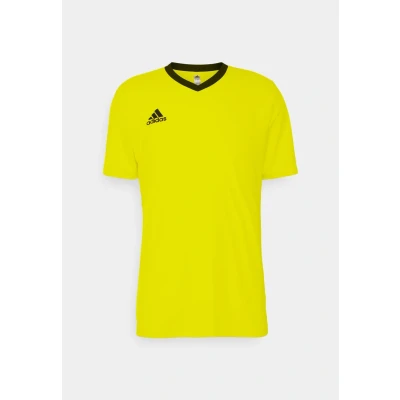 Abbildung von adidas Performance Entrada Sport Tshirt, Herren, Größe: Large, Team yellow/black