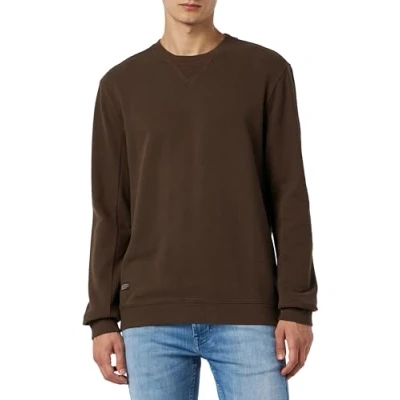 Abbildung von camel active AUS Reiner Sweatshirt, Herren, Größe: Large, Dark chocolate