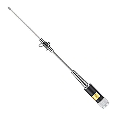 Abbildung von Tosuny Hochleistungs UHF Anschluss CR 77 144 / 430MHz Mobilfunkantenne, einstellbare Frequenz