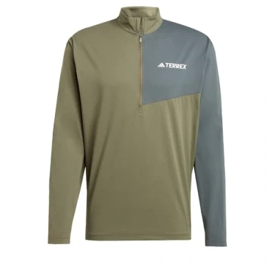 Abbildung von adidas Sportswear Terrex Climacool 1/2 ZIP Langarmshirt, Herren, Größe: Small, Black