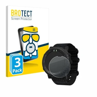 Abbildung von BROTECT Entspiegelungs Schutzglas für Suunto Core Alpha (3 Stück) Schutz Folie Panzerfolie Glas Matt [Extrem Kratzfest 9H, Anti Reflex]