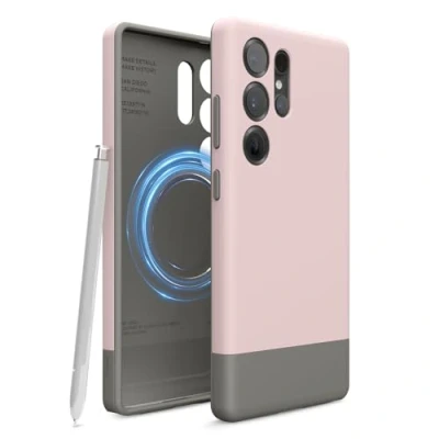 Abbildung von elago Kompatibel mit Samsung Galaxy S25 Hülle, Magnetisches Gleitge Präzise Kameraausschnitte, Starke Magnetkraft, Schutzhülle, PC/TPU Technologie, Stoßfeste Stoßstange, 6,8&quot;