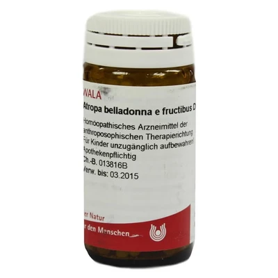 Abbildung von Atropa Belladonna e fructibus D 20 Globu g