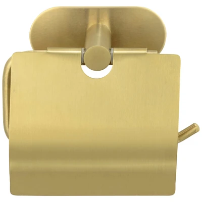Abbildung von WENKO Toilettenpapierhalter &quot;Turbo Loc&quot;, mit Deckel, Befestigen ohne Bohren