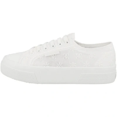 Abbildung von Superga 2740 FLOWER SANGALLO SchuheDamen, weiß white (white), 40 EU