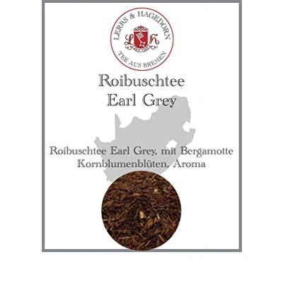 Abbildung von Lerbs &amp; Hagedorn, Roibuschtee Earl Grey 1.5kg (ca. 122 Liter) Kornblumenblüten