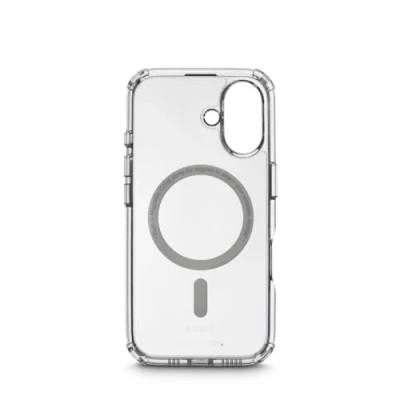 Abbildung von Hama Handyhülle Extreme Protect für iPhone 16 und MagSafe (D3O Bumper, stoßfest, sturzsicher, bruchsicher, durchsichtige Hülle ohne Vergilben, magnetisches Case induktives Laden)