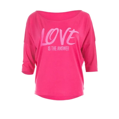 Abbildung von Winshape Langarmshirt, Damen, Größe: XXL, Deep pink glitter neon