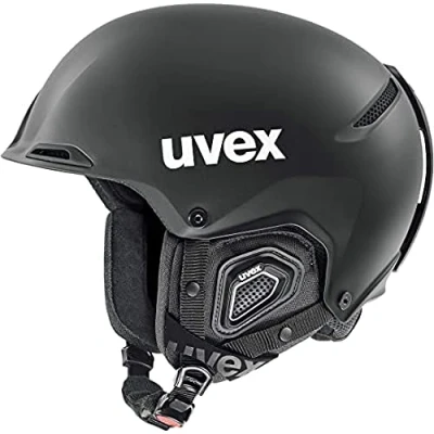 Abbildung von uvex Jakk+ IAS Skihelm für Damen und Herren individuelle Größenanpassung optimierte Belüftung black matt 59 62 cm