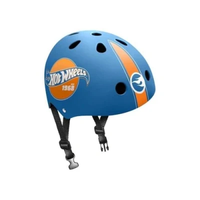 Abbildung von STAMP Boys Skating Helmet HOT Wheels, Blue ORANGE, S