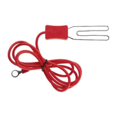 Abbildung von Ako Anschlusskabel für Elektrozaun Herzklemme 125cm