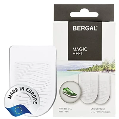 Abbildung von Bergal Gelpolster Magic Heel rutschfesten Gel Fersenkissen