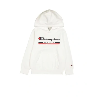 Abbildung von Champion Graphic Hoodie Unisex Kapuzenpullover für Kinder, Größe: 102/107, White