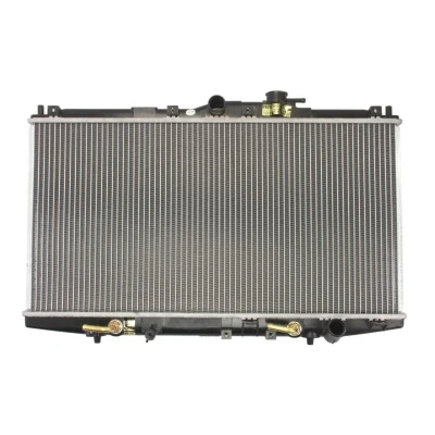 Abbildung von NRF 53087 Kühler, Motorkühlung Aluminium 664 350 16 Kühlrippen gelötet HONDA: Accord 6 Schrägheck, Limousine